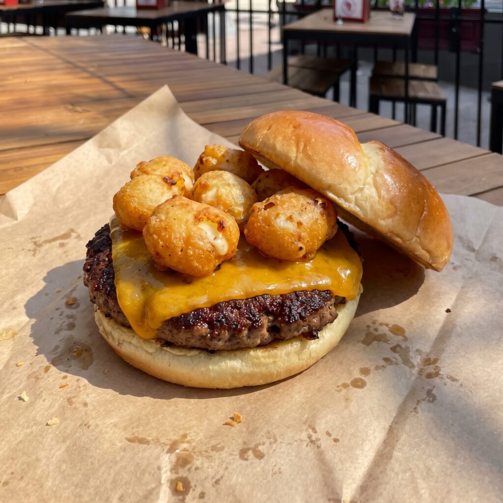 Curd Burger — State Street Brats, Madison