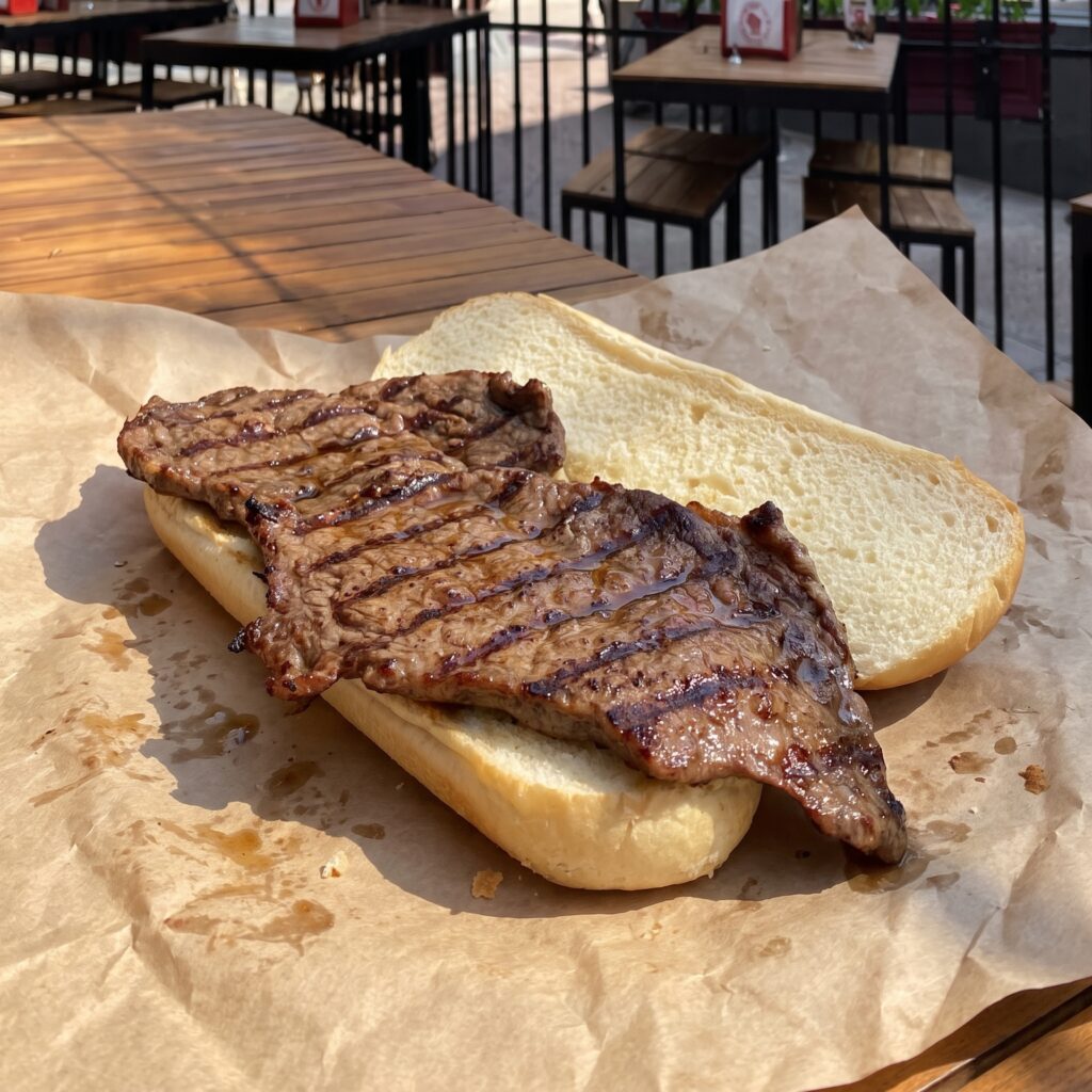 Ribeye Steak Sandwich — State Street Brats, Madison