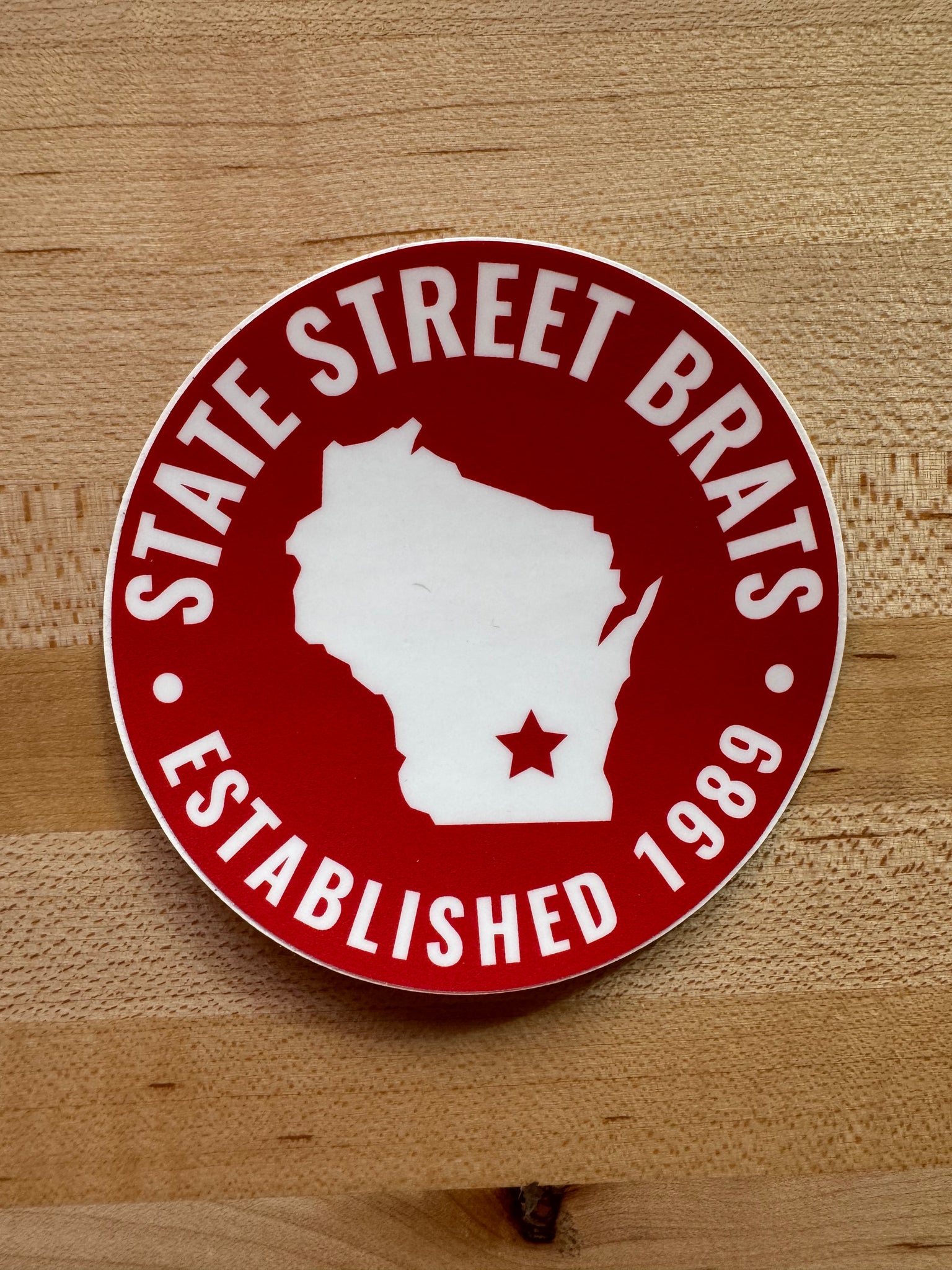 State Street Brats Sticker - Image 2