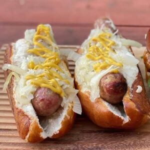 Pretzel (Brat) Buns - 8 Pack