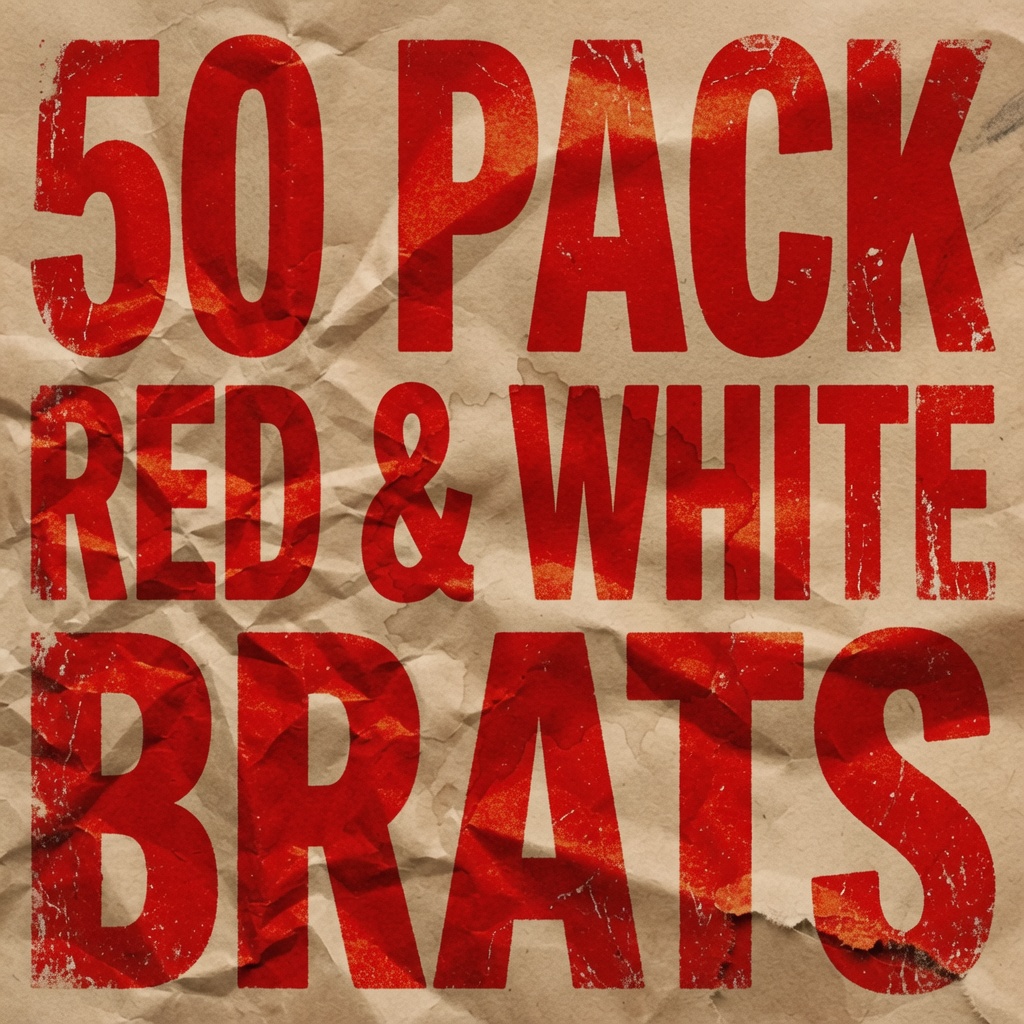50 Pack Bratwurst